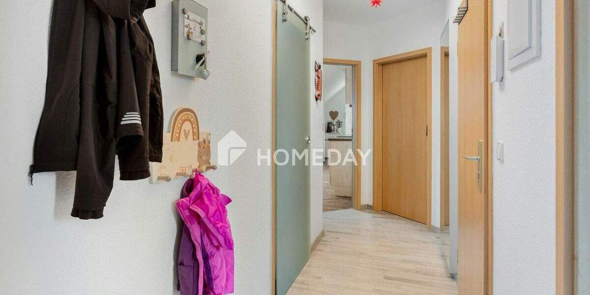 Großzügig & gemütlich: schöne Dachgeschosswohnung mit Balkon & Stellplatz - ruhiges Wohnen in Borna 4 zimmer