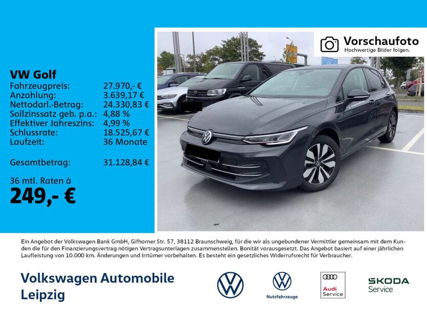 VW Golf 8.000 km 27.970 € Leipzig 04277