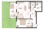Etagenwohnung Leipzig Plagwitz - 2 Zimmer, 67 m&sup2;, 357.800&euro; | Angebot:26499791
