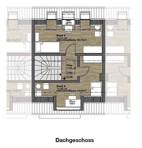 Reihenmittelhaus Zwenkau - 4 Zimmer, 109 m&sup2;, 398.000&euro; | Angebot:25773792