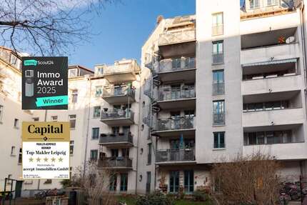 Wohnung Leipzig Altwest - 2 Zimmer, 61 m&sup2;, 199.000&euro; | Angebot:26142183