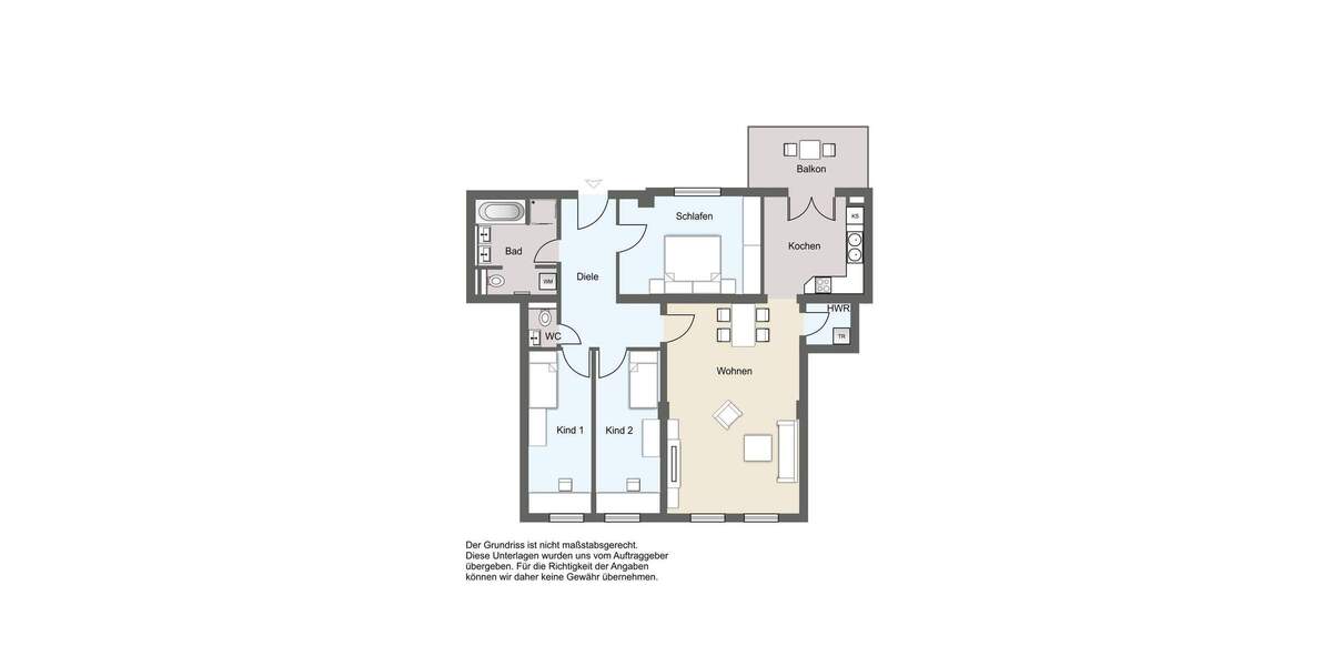 Etagenwohnung Leipzig Gohlis-Mitte - 4 Zimmer, 103 m&sup2;, 380.000&euro; | Angebot:25701905