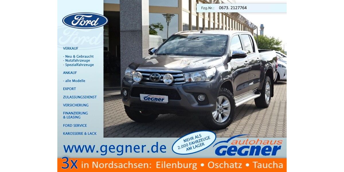 Toyota Hilux 129.168 km 31.840 € Eilenburg 04838