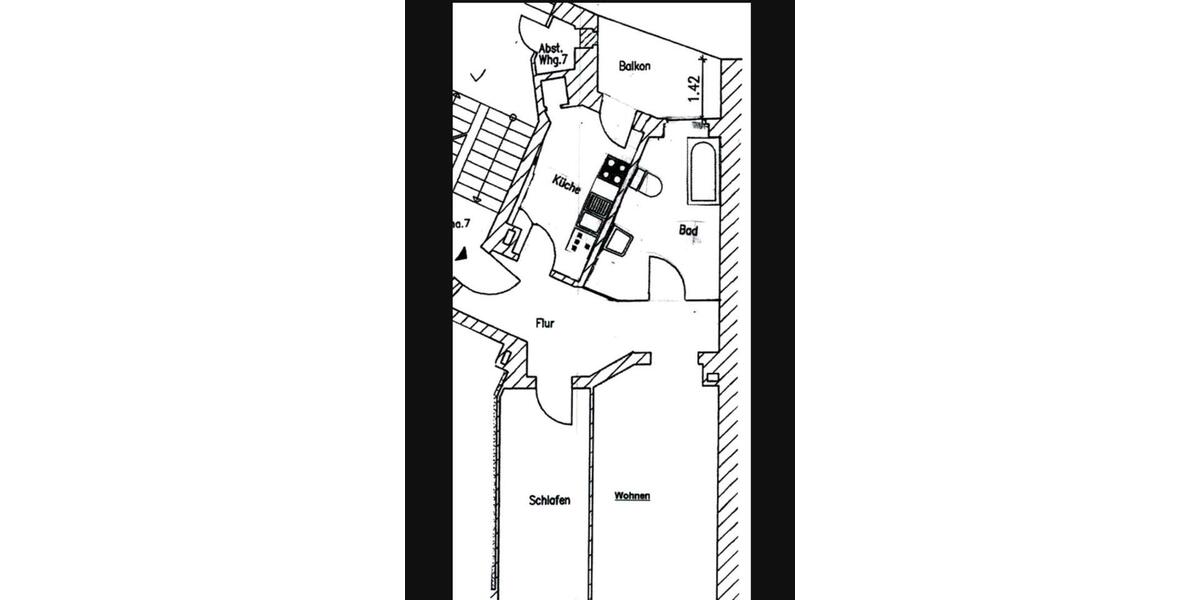 Etagenwohnung Leipzig Südost - 2 Zimmer, 67 m&sup2;, 943&euro; | Angebot:26519803