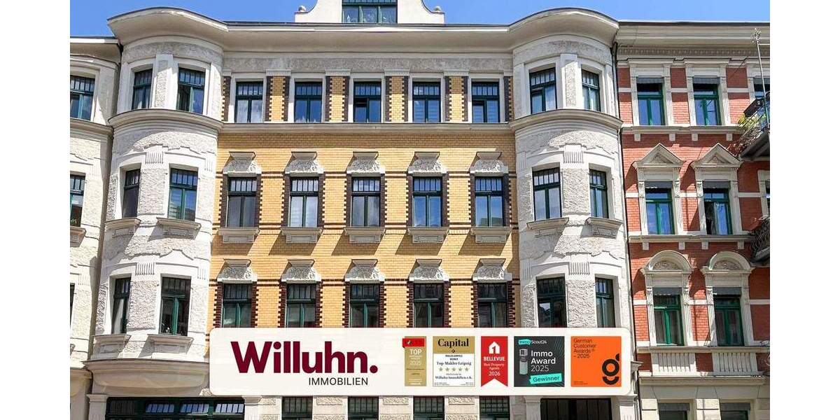 Etagenwohnung Leipzig Stötteritz - 2 Zimmer, 50 m&sup2;, 139.000&euro; | Angebot:25733700