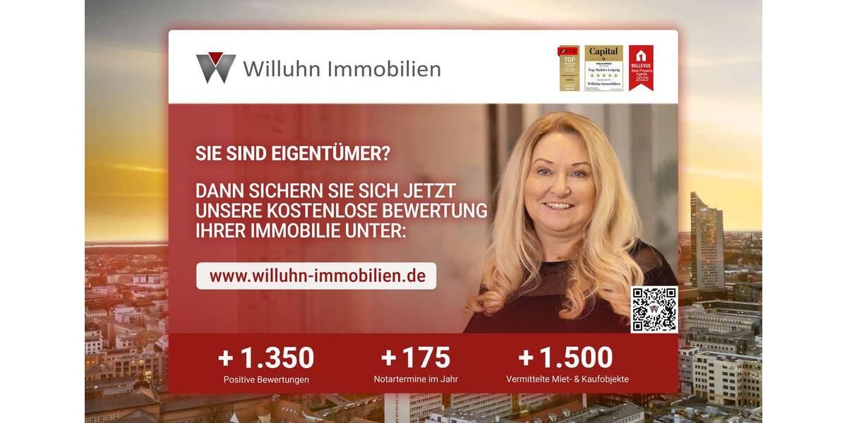 Etagenwohnung Leipzig Nordwest - 2 Zimmer, 65 m&sup2;, 808&euro; | Angebot:25379793