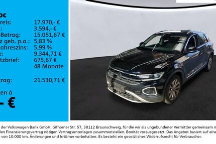 VW T-Roc 60.153 km 17.970 &euro; Leipzig 04277