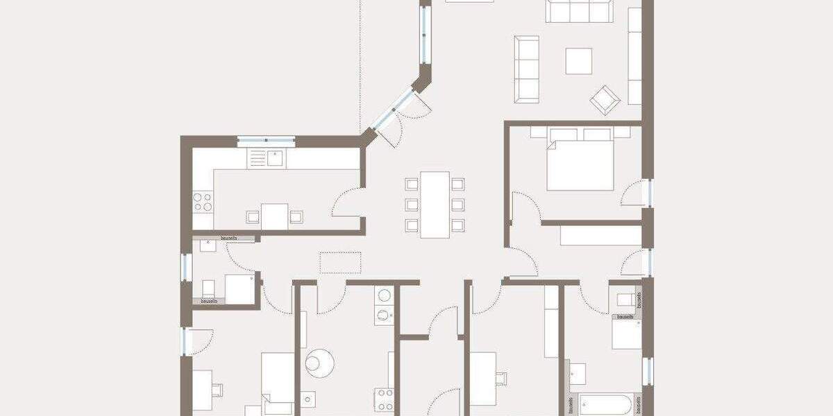 Bungalow Großkugel Großkugel - 4 Zimmer, 142 m&sup2;, 322.499&euro; | Angebot:25710651
