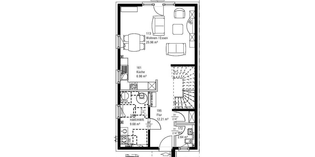 Reihenmittelhaus Leipzig-Althen Althen-Kleinpösna - 4 Zimmer, 124 m&sup2;, 375.999&euro; | Angebot:26258466