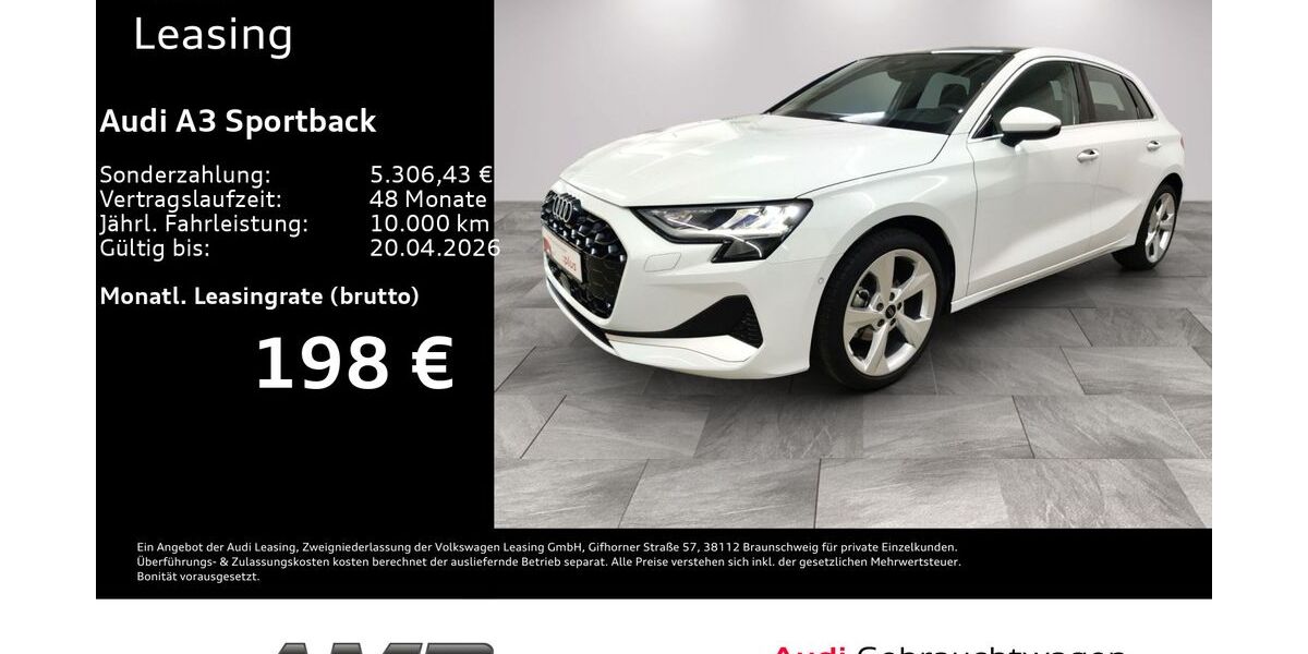 Audi A3 5.730 km 32.480 &euro; Borna 04552