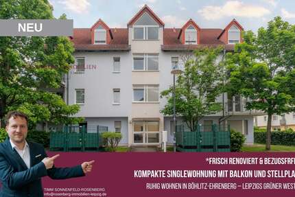 Wohnung Böhlitz-Ehrenberg Ehrenberg - 1 Zimmer, 39 m&sup2;, 99.900&euro; | Angebot:26698713