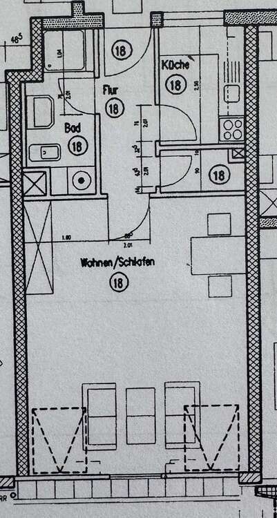 Investieren in Gohlis-Süd: Vermietete 2-Zimmer-Wohnung mit solider Rendite 2 zimmer