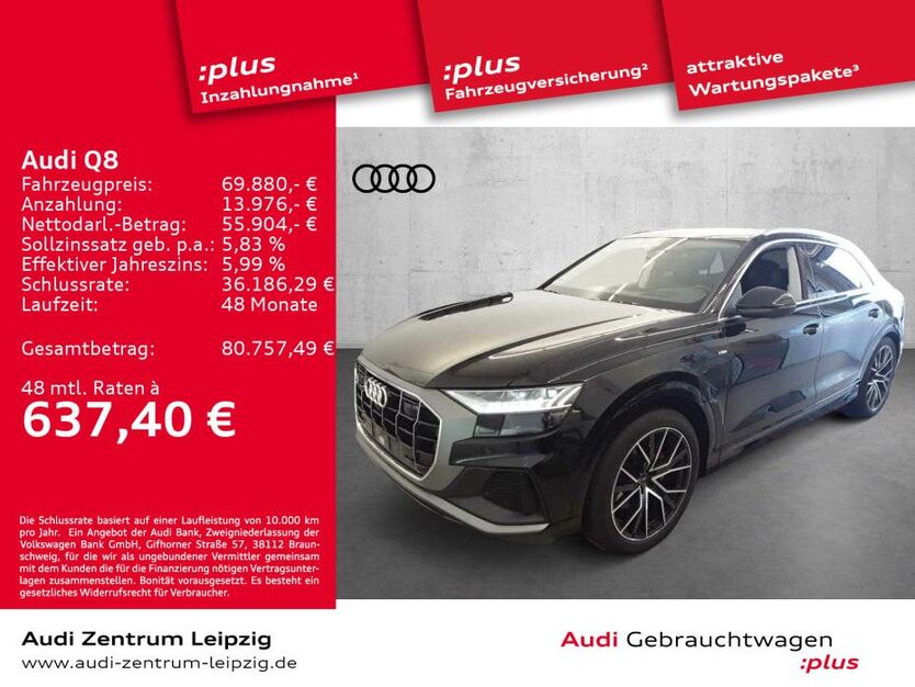 Audi Q8 51.098 km 69.880 € Leipzig 04129