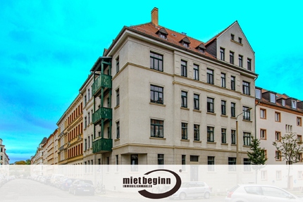 BALKON – SCHÖNE ESSKÜCHE – WANNENBAD – ABSTELLRAUM – KELLERABTEIL – HOCHPARTERRE - Wohnung Leipzig Südost/Stötteritz | Angebot:27492443