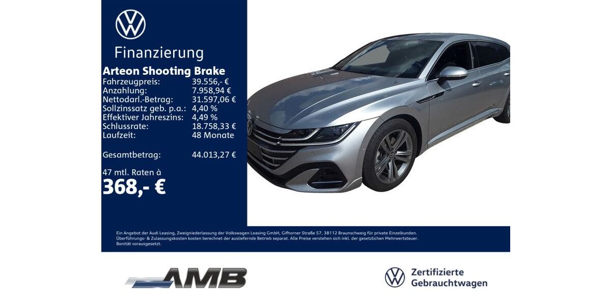 VW Arteon 17.410 km 38.780 &euro; Borna 04552