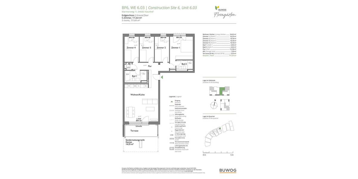 Etagenwohnung Naunhof - 5 Zimmer, 111 m&sup2;, 530.000&euro; | Angebot:26003132
