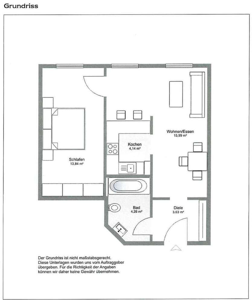 Wohnung zum Kaufen in Leipzig 175.000 € 44 m²