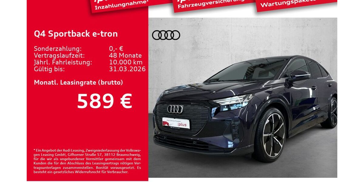 Audi Q4 e-tron 8.144 km 55.440 &euro; Leipzig 04129