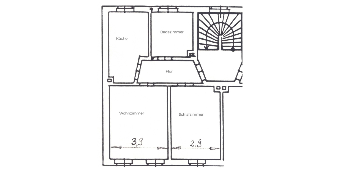 KNAUTKLEEBERG +2 RAUM WOHNUNG + EINBAUKÜCHE MÖGLICH + AB SOFORT - Etagenwohnung Leipzig Knautkleeberg-Knauthain | Angebot:27339915