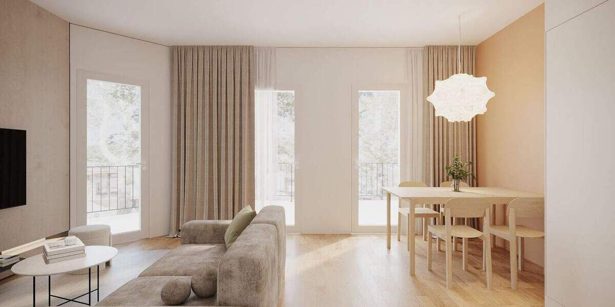 Etagenwohnung Leipzig Eutritzsch - 2 Zimmer, 53 m&sup2;, 330.000&euro; | Angebot:25771865