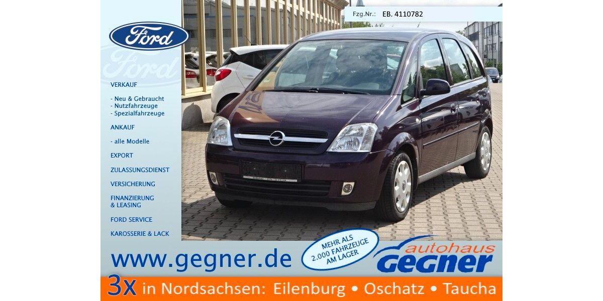 Opel Meriva 219.736 km 740 &euro; Eilenburg 04838