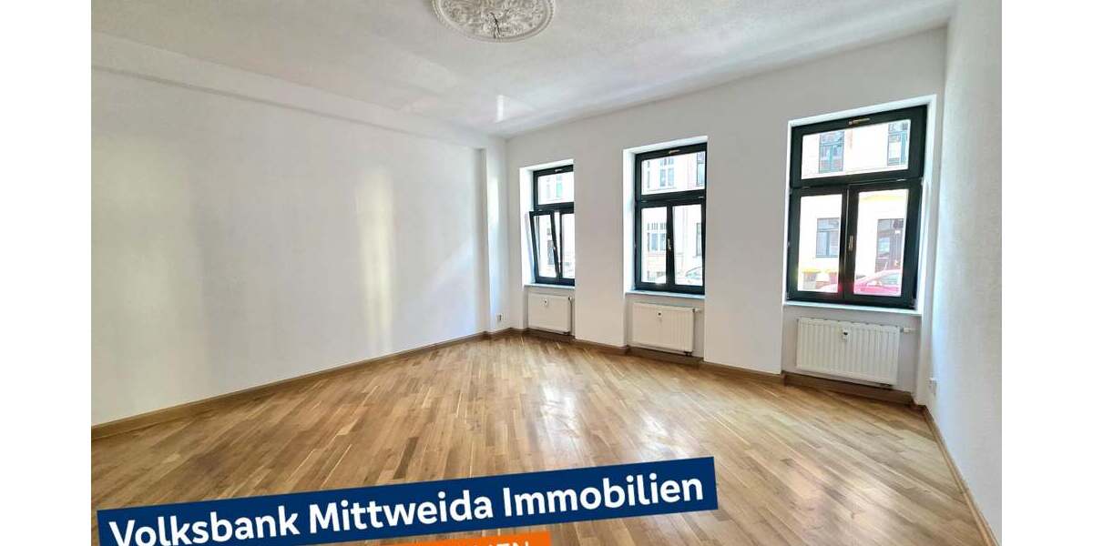 Großzügige 1-Zimmer-Wohnung mit Parkettfußboden und Tageslichtbad! - Erdgeschoßwohnung Leipzig Stötteritz | Angebot:26383876