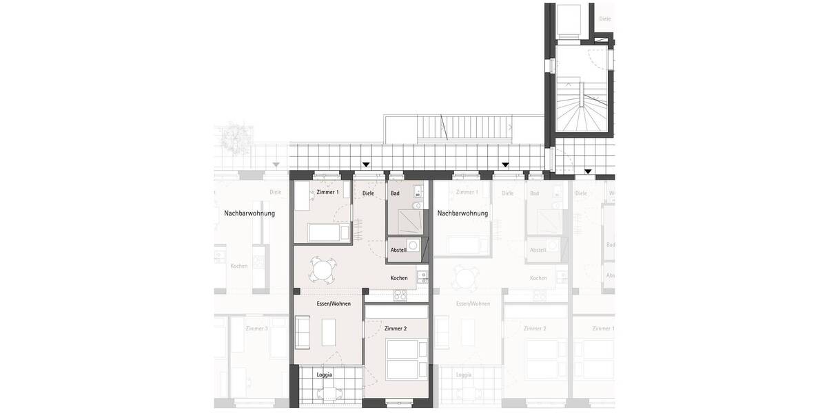 Großzügige 3 Zimmer-Wohnung * KFW 40 und QNG 3 zimmer
