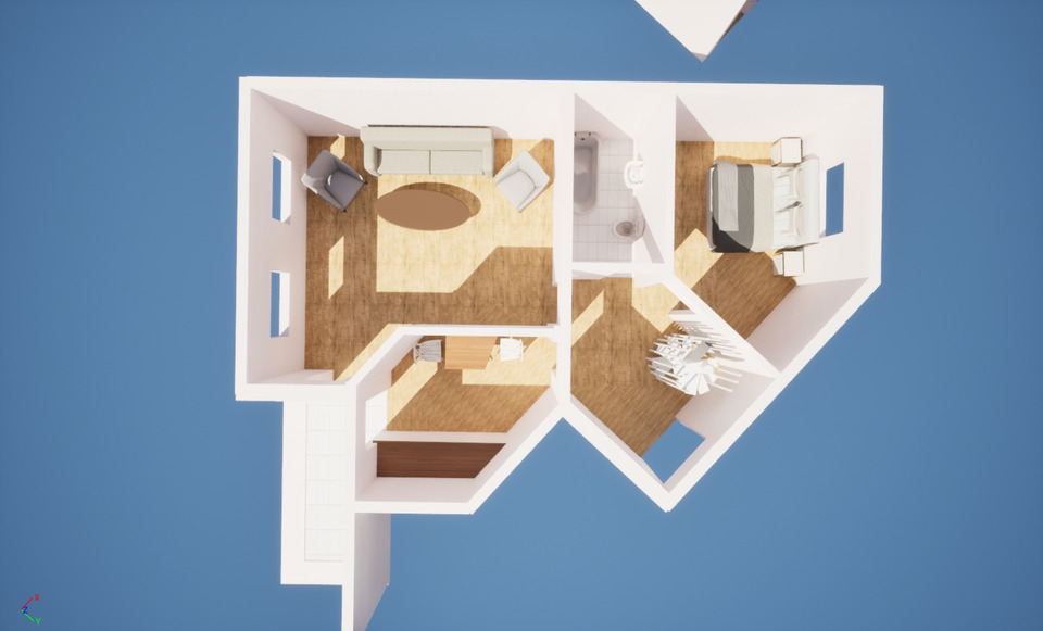 Erdgeschoßwohnung Leipzig Ost - 2 Zimmer, 72 m&sup2;, 109.500&euro; | Angebot:25611804