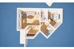 Erdgeschoßwohnung Leipzig Ost - 2 Zimmer, 72 m&sup2;, 110.000&euro; | Angebot:25611804