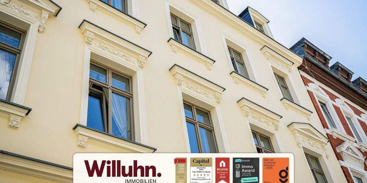 Etagenwohnung Leipzig Gohlis-Süd - 4 Zimmer, 99 m&sup2;, 335.000&euro; | Angebot:24423600