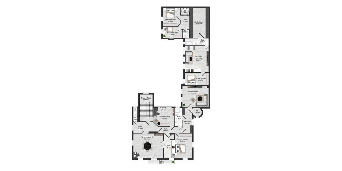 Mehrfamilienhaus, Wohnhaus Grimma - 2 Zimmer, 522 m&sup2;, 599.000&euro; | Angebot:25673990
