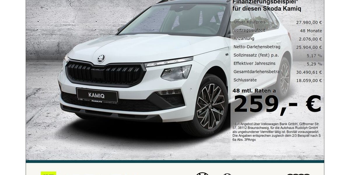 Skoda Kamiq 2.500 km 26.980 &euro; Merseburg 06217