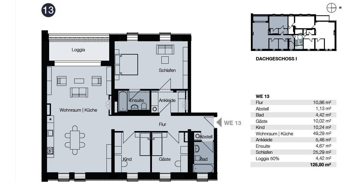 Etagenwohnung Leipzig Volkmarsdorf - 4 Zimmer, 127 m&sup2;, 677.000&euro; | Angebot:26787414