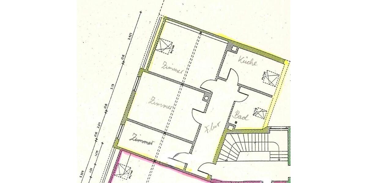 Etagenwohnung Leipzig Nordwest - 3 Zimmer, 73 m&sup2;, 655&euro; | Angebot:25378471