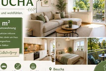 Wohnung Beucha Beucha - 2 Zimmer, 48 m&sup2;, 84.900&euro; | Angebot:27181906