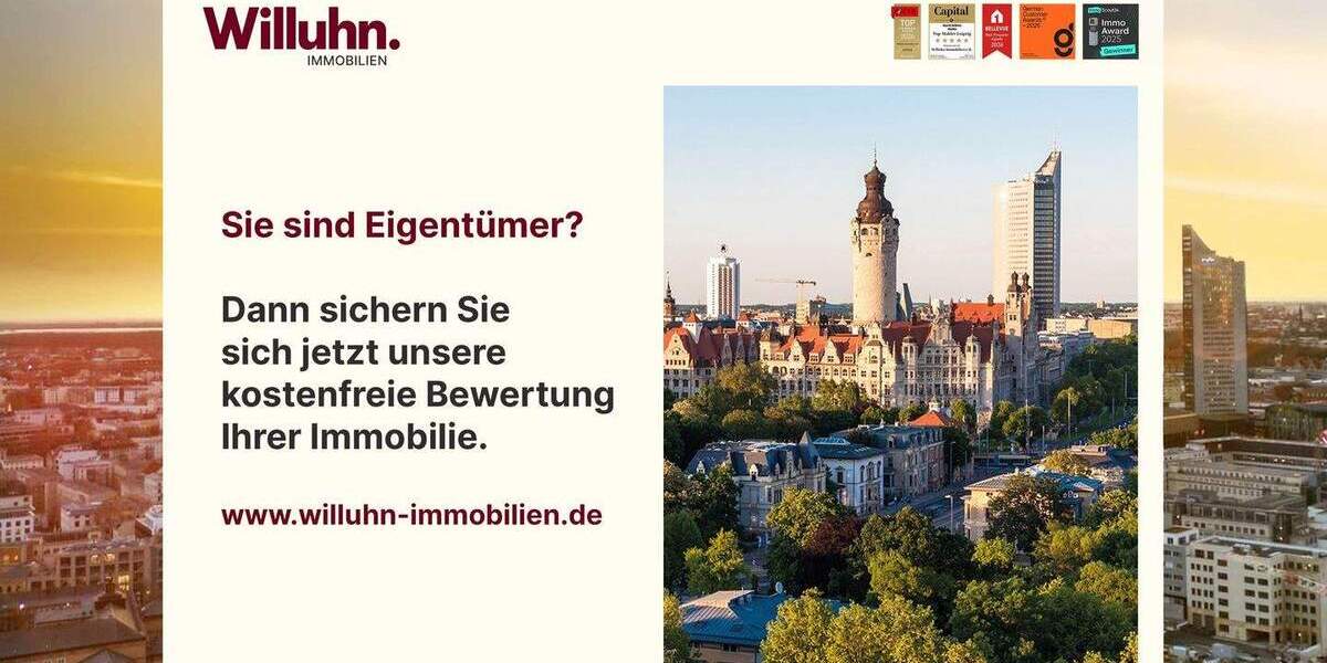 Etagenwohnung Leipzig Zentrum-Südost - 2 Zimmer, 44 m&sup2;, 149.000&euro; | Angebot:25676267