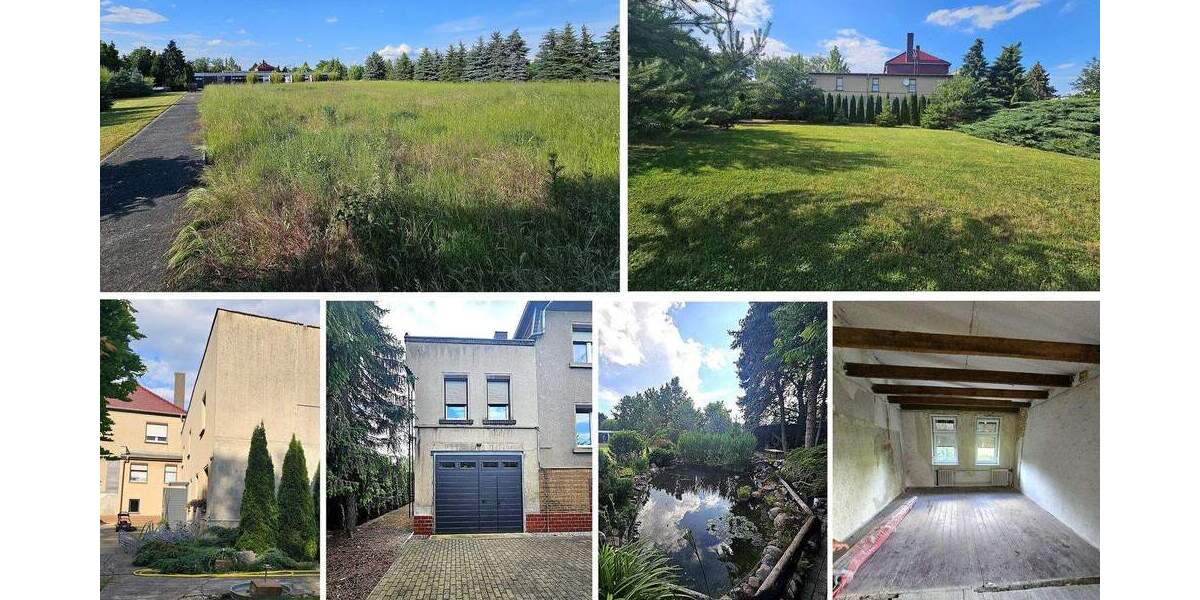 Ca. 3.555 m² eingezäuntes Bau-Grundstück mit Bestand, EFH, 3 Garagen, Werkstatt, Teich u.v.a.m. zimmer