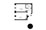Erdgeschoßwohnung Leipzig Süd - 2 Zimmer, 49 m&sup2;, 599&euro; | Angebot:26382774